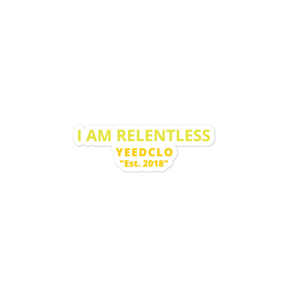 RELENTLESS - Stickers